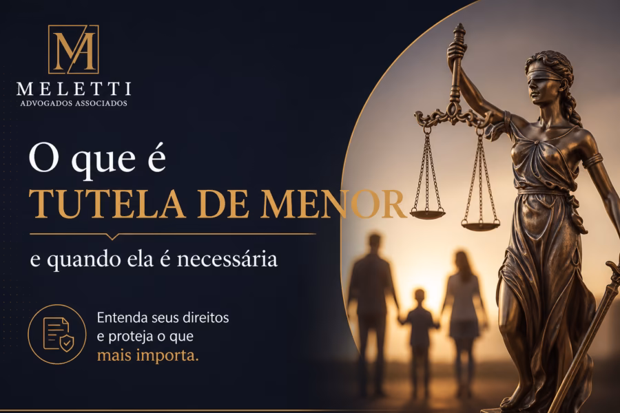 Tutela de menor: criança e responsável legal